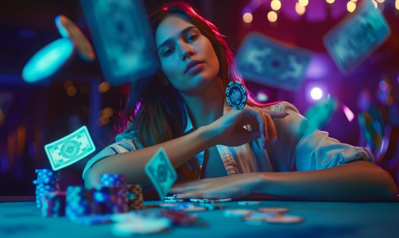 Teen Patti table on minyaktoto showing three-card hands, betting zones, and dealer management